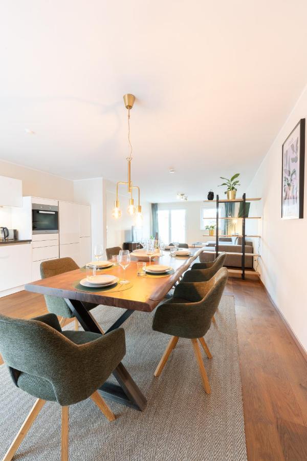 -Zentrale Wohnung-Balkon-Desingerkueche- Bielefeld Eksteriør billede