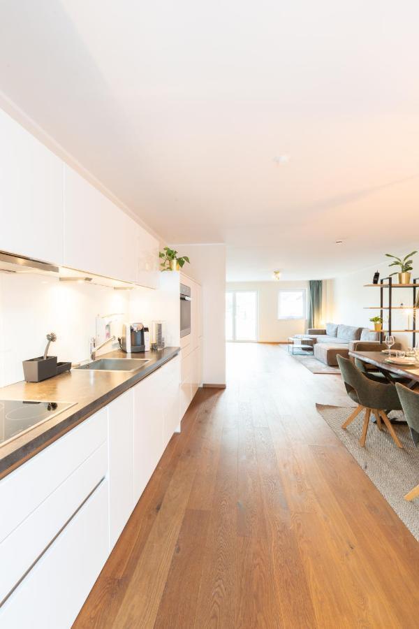 -Zentrale Wohnung-Balkon-Desingerkueche- Bielefeld Eksteriør billede