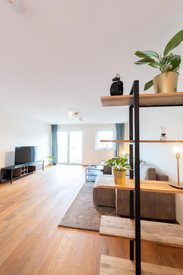 -Zentrale Wohnung-Balkon-Desingerkueche- Bielefeld Eksteriør billede