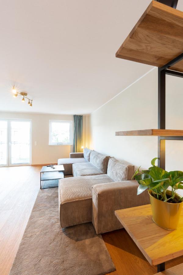 -Zentrale Wohnung-Balkon-Desingerkueche- Bielefeld Eksteriør billede