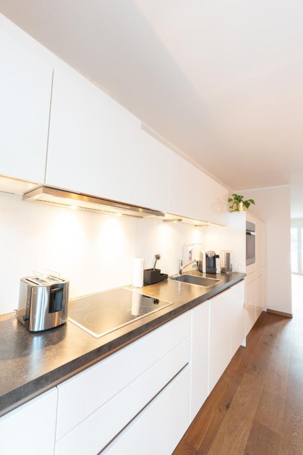 -Zentrale Wohnung-Balkon-Desingerkueche- Bielefeld Eksteriør billede